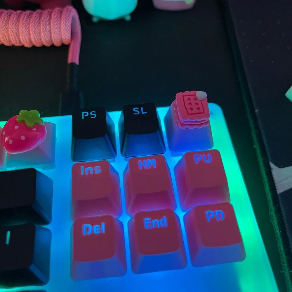 Cute Pink Snack Artisan Keycap, for OEM Switches